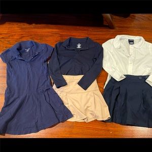 Girls Uniform Bundle Size 5